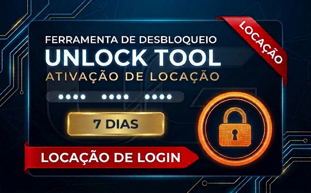Unlocktool - Aluguel - 7 Dias