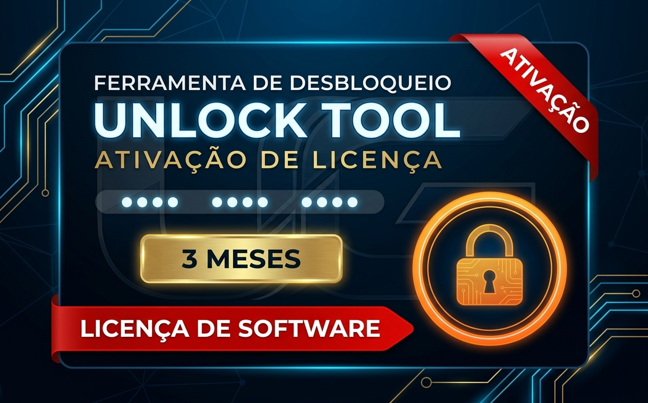 Unlocktool - Licença - 3 Meses
